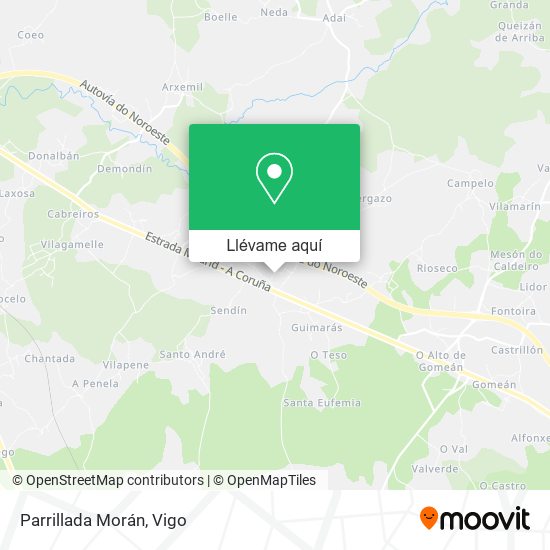 Mapa Parrillada Morán