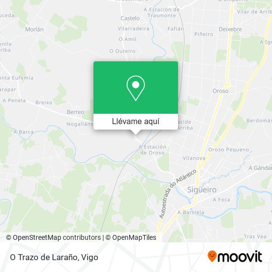 Mapa O Trazo de Laraño