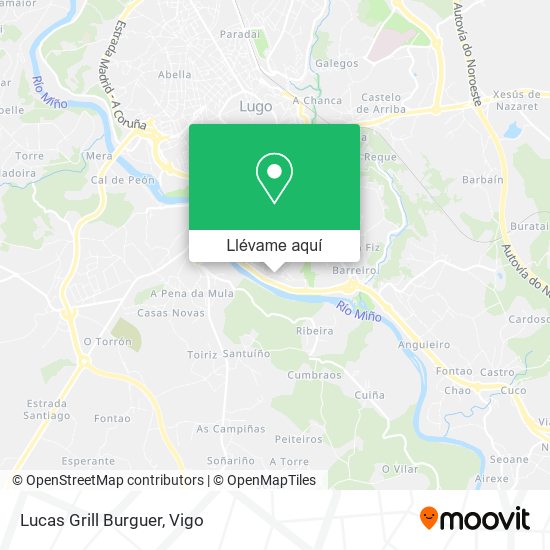 Mapa Lucas Grill Burguer