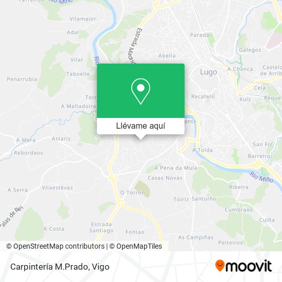 Mapa Carpintería M.Prado