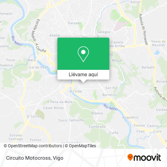 Mapa Circuito Motocross