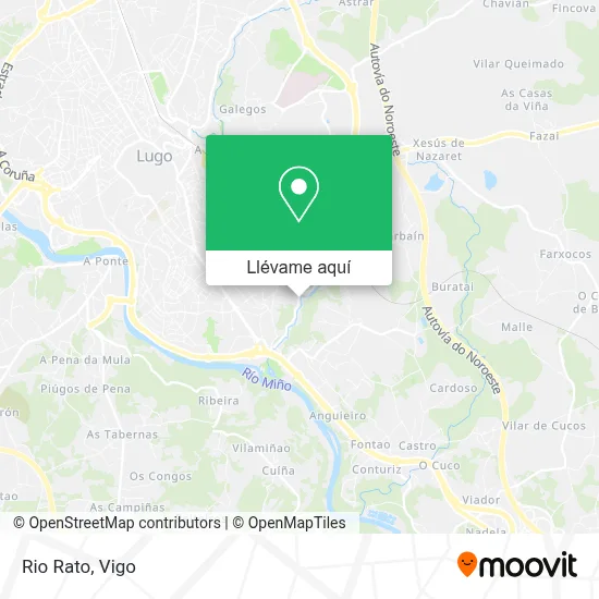 Mapa Rio Rato
