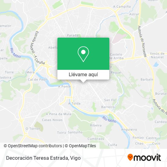 Mapa Decoración Teresa Estrada
