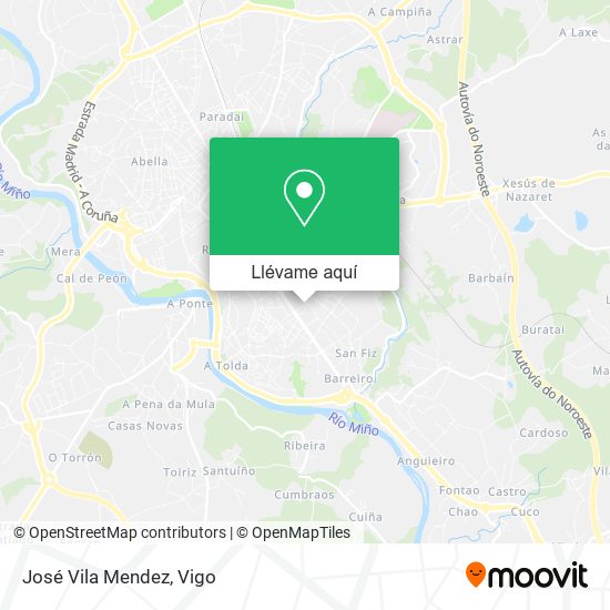 Mapa José Vila Mendez