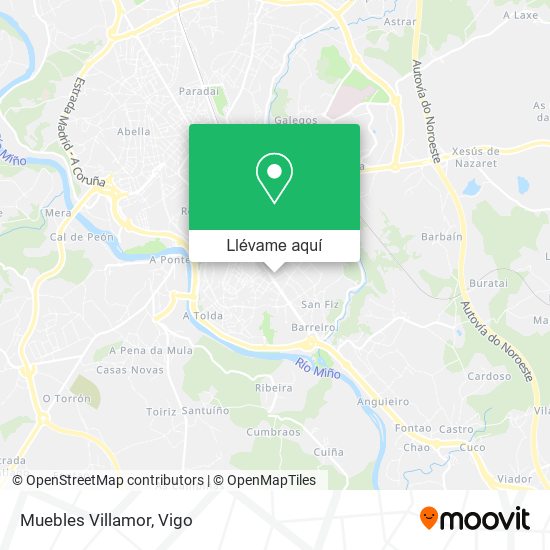 Mapa Muebles Villamor