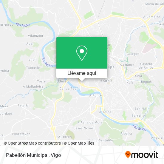 Mapa Pabellón Municipal