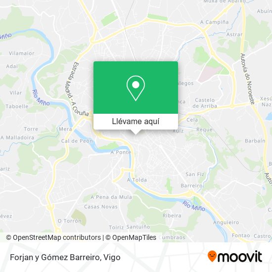 Mapa Forjan y Gómez Barreiro