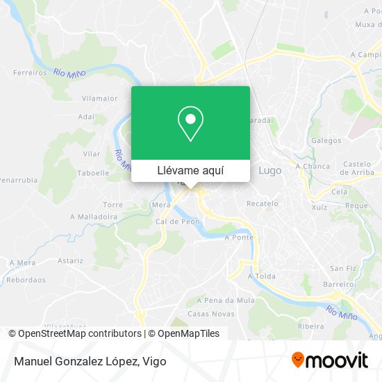 Mapa Manuel Gonzalez López