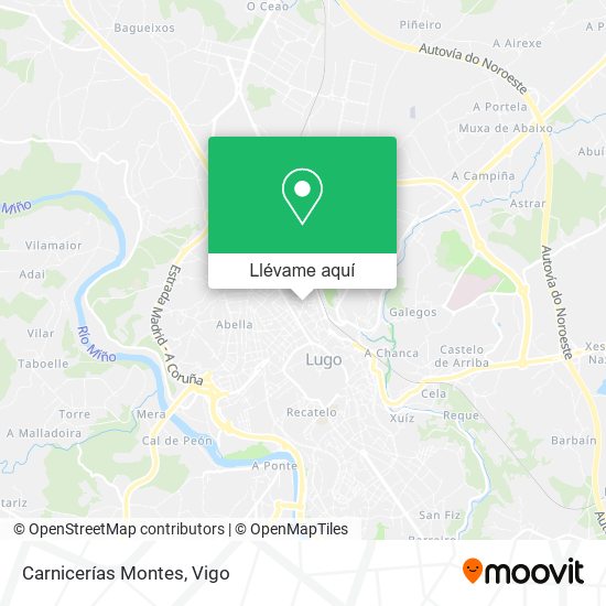 Mapa Carnicerías Montes