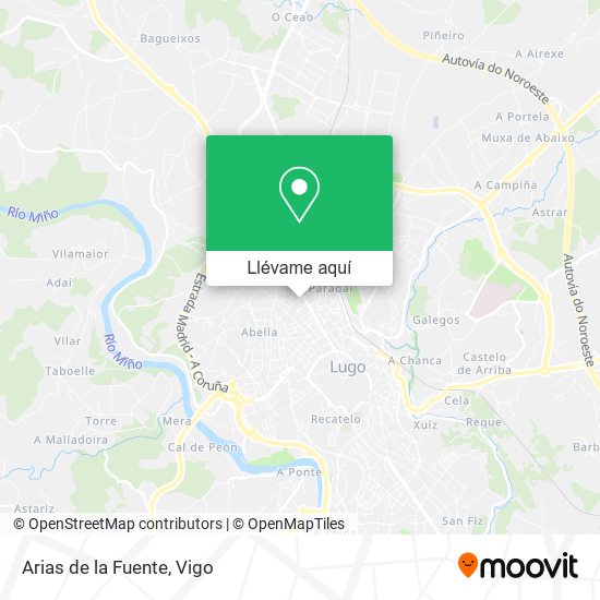 Mapa Arias de la Fuente