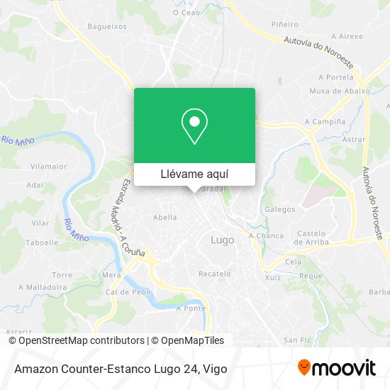 Mapa Amazon Counter-Estanco Lugo 24