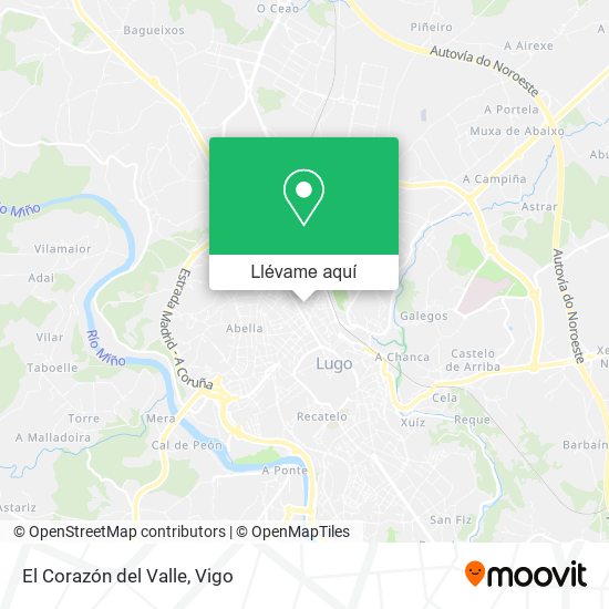 Mapa El Corazón del Valle