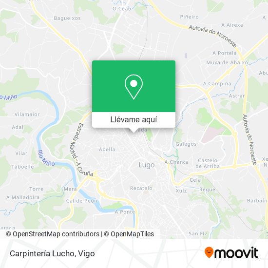 Mapa Carpintería Lucho