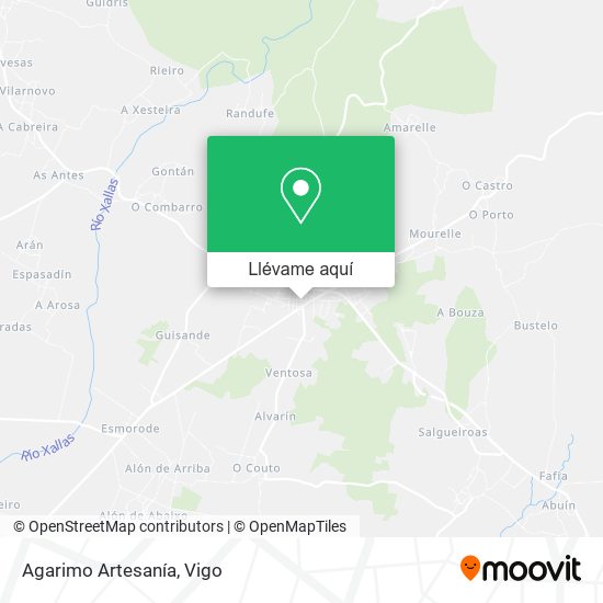 Mapa Agarimo Artesanía