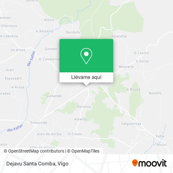 Mapa Dejavu Santa Comba