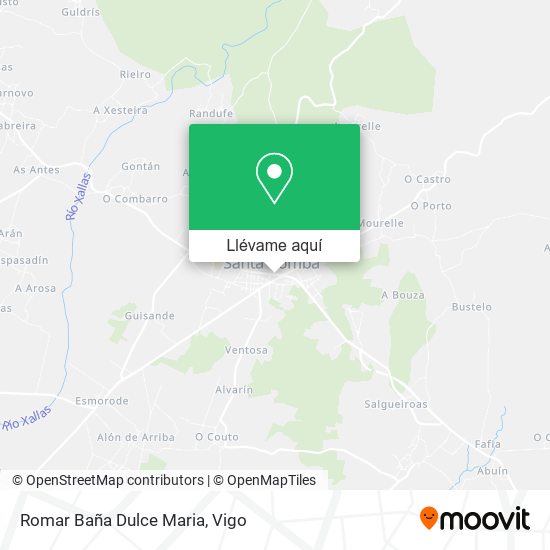 Mapa Romar Baña Dulce Maria
