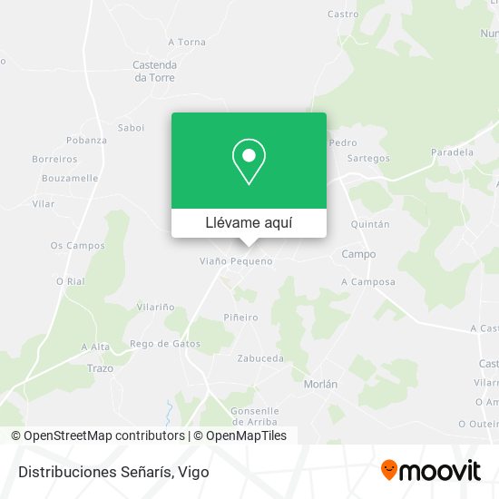 Mapa Distribuciones Señarís