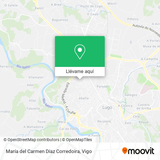 Mapa María del Carmen Díaz Corredoira