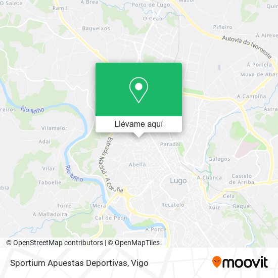 Mapa Sportium Apuestas Deportivas