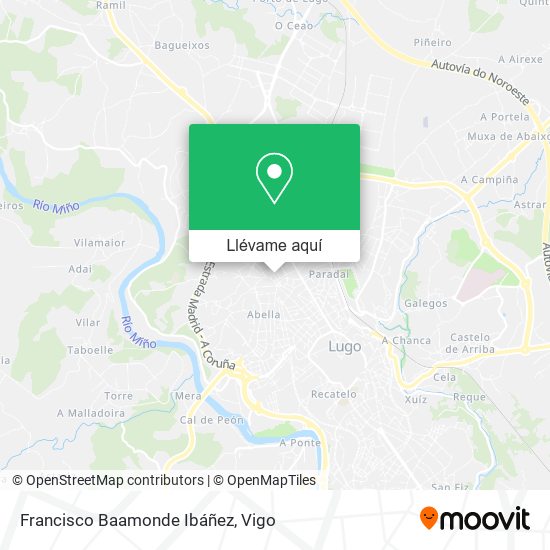 Mapa Francisco Baamonde Ibáñez