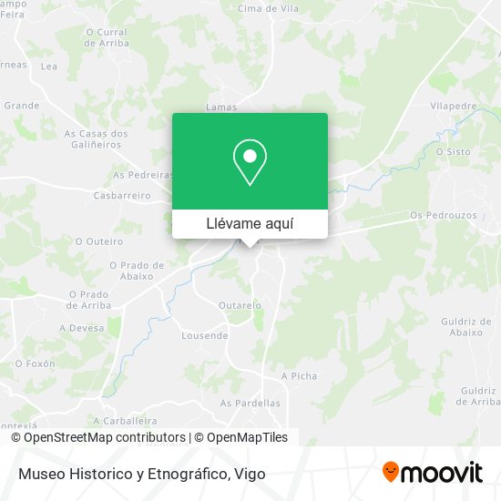 Mapa Museo Historico y Etnográfico