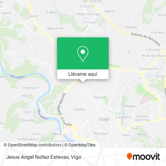 Mapa Jesus Angel Núñez Estevao