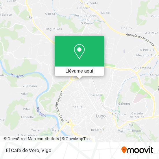 Mapa El Café de Vero