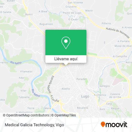 Mapa Medical Galicia Technology