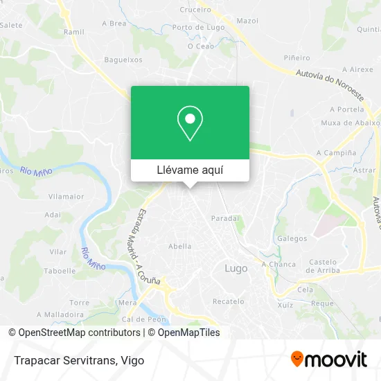 Mapa Trapacar Servitrans