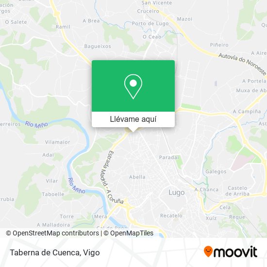 Mapa Taberna de Cuenca