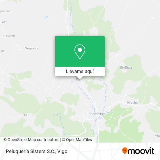Mapa Peluquería Sisters S.C.