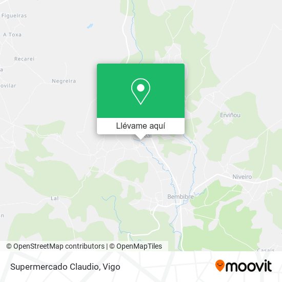 Mapa Supermercado Claudio