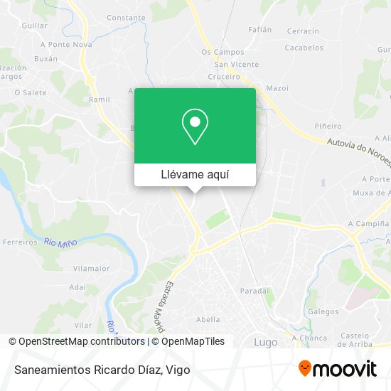 Mapa Saneamientos Ricardo Díaz
