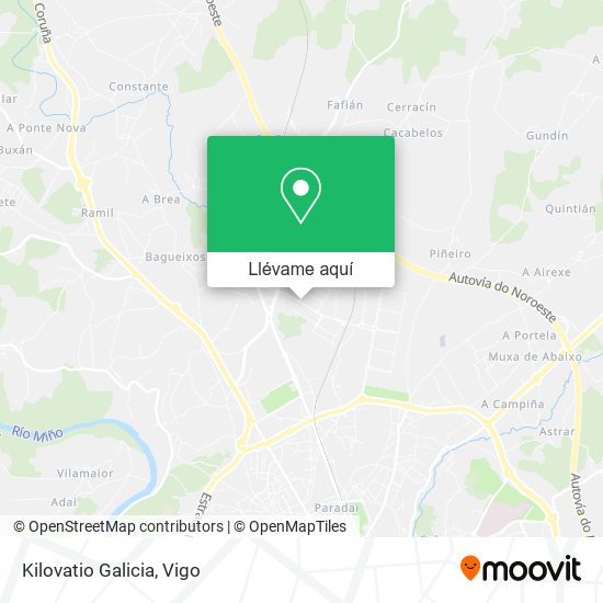 Mapa Kilovatio Galicia