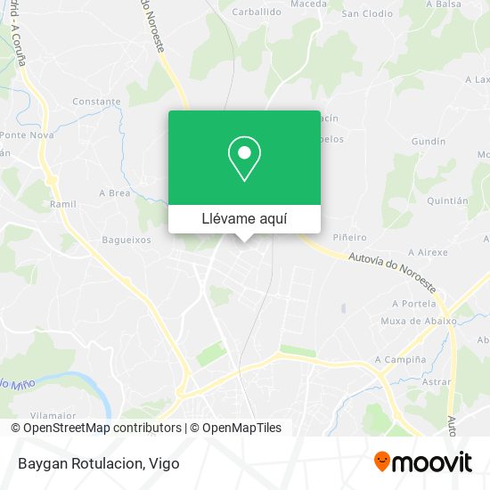 Mapa Baygan Rotulacion