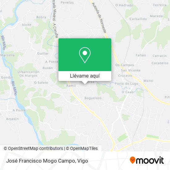 Mapa José Francisco Mogo Campo