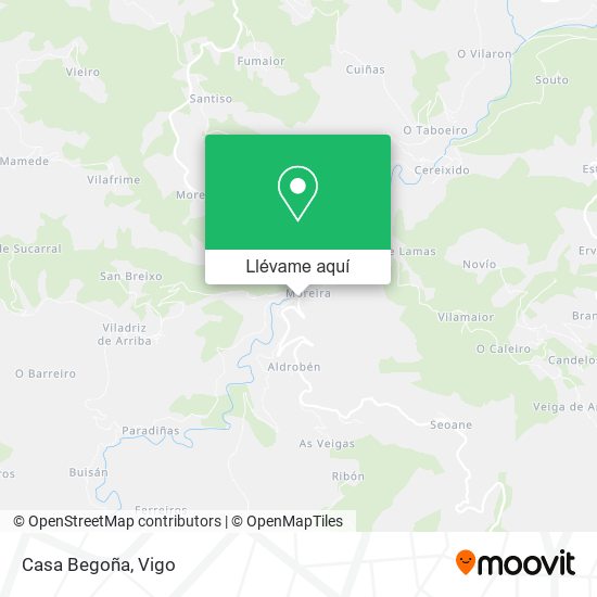 Mapa Casa Begoña