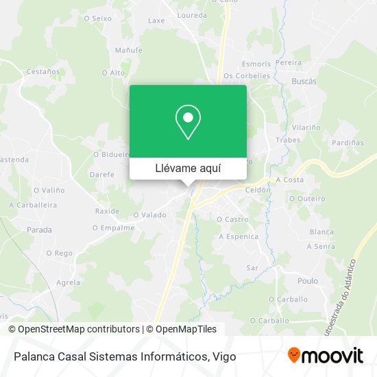 Mapa Palanca Casal Sistemas Informáticos