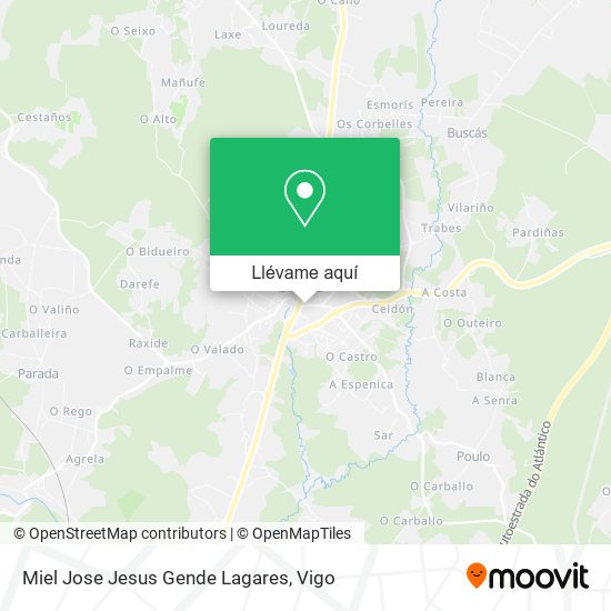 Mapa Miel Jose Jesus Gende Lagares