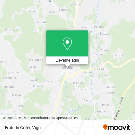 Mapa Frutería Gofer