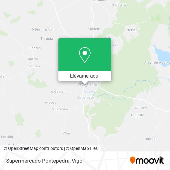 Mapa Supermercado Pontepedra