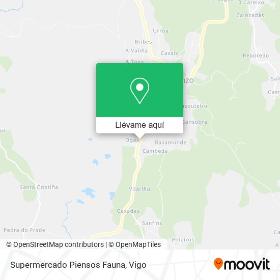 Mapa Supermercado Piensos Fauna