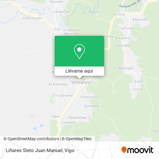 Mapa Liñares Sixto Juan Manuel