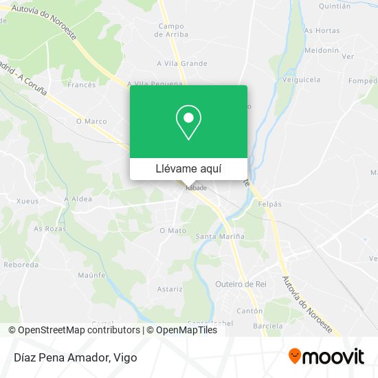 Mapa Díaz Pena Amador