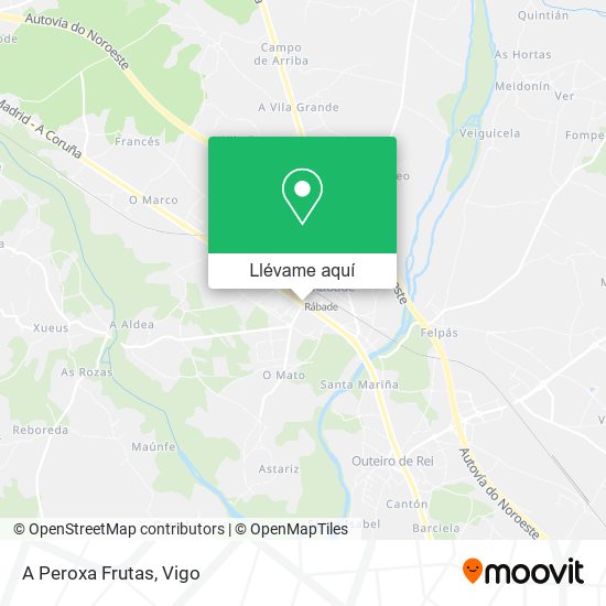 Mapa A Peroxa Frutas