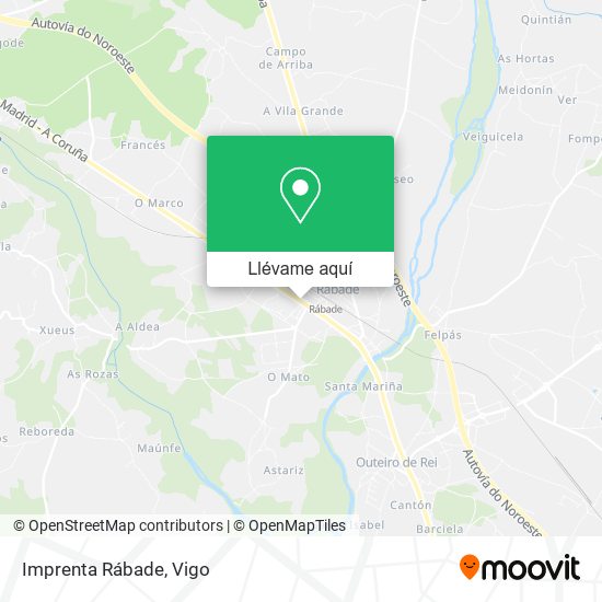 Mapa Imprenta Rábade