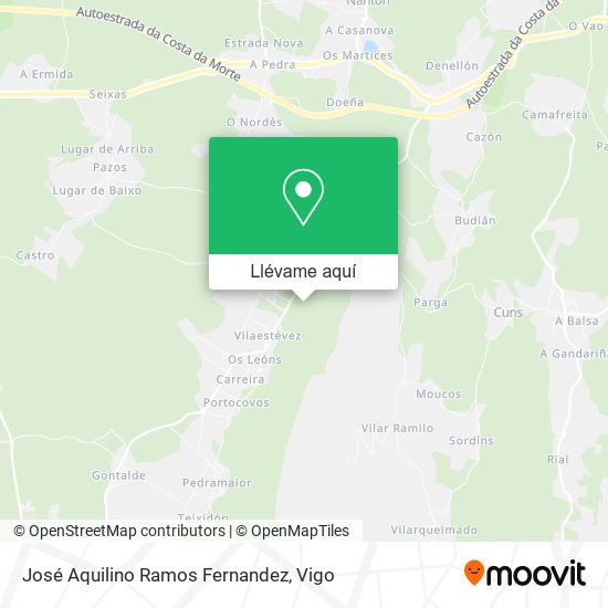 Mapa José Aquilino Ramos Fernandez