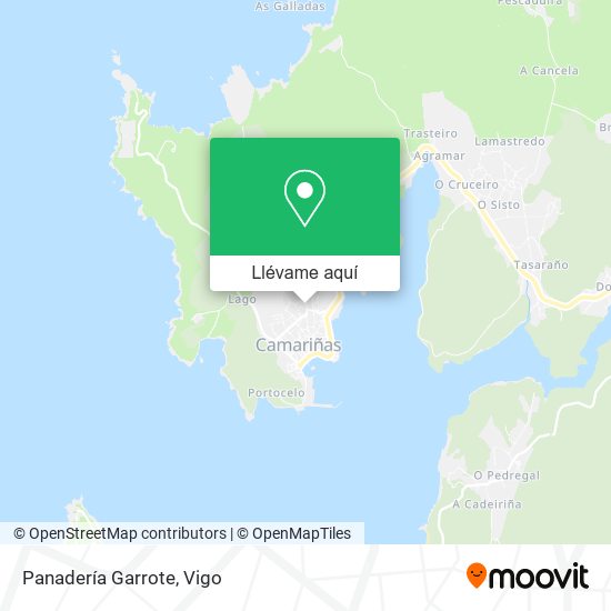 Mapa Panadería Garrote