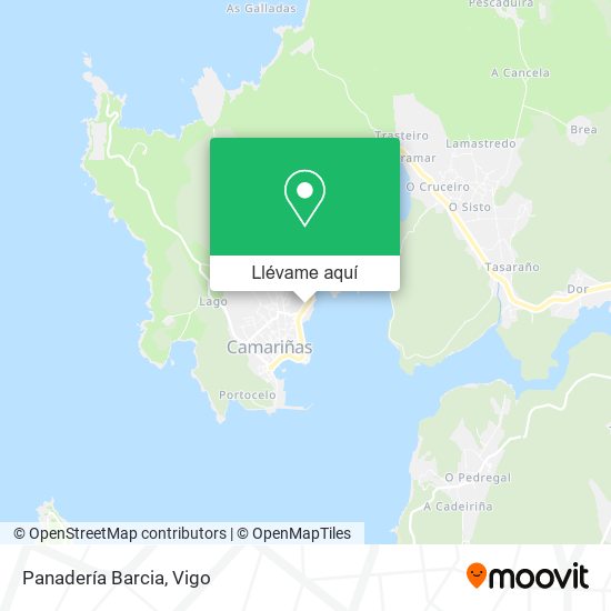 Mapa Panadería Barcia