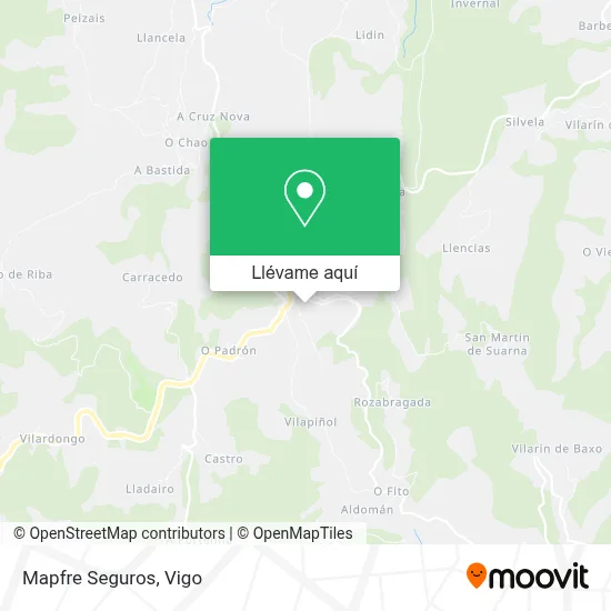Mapa Mapfre Seguros